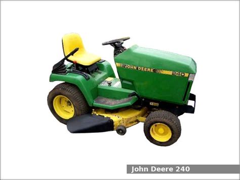 john deere 240 specifications